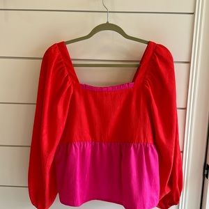 Very cute top for upcoming Spring.